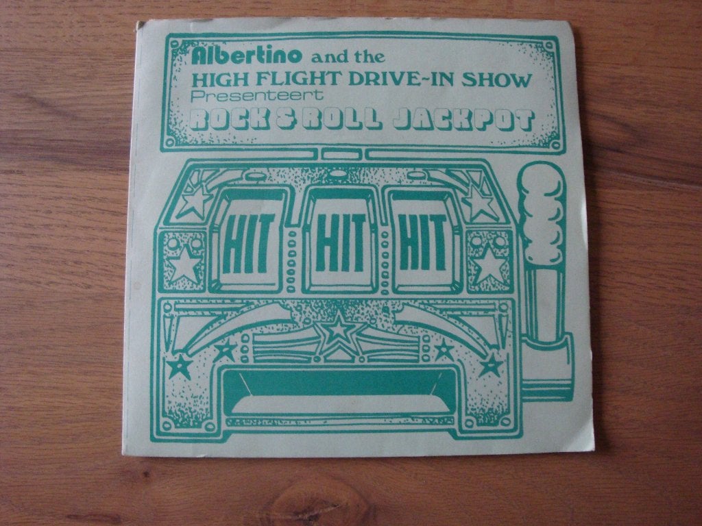 Albertino Rock & roll jackpot LP op single grootte, Ophalen of Verzenden, Zo goed als nieuw, Overige genres, LP