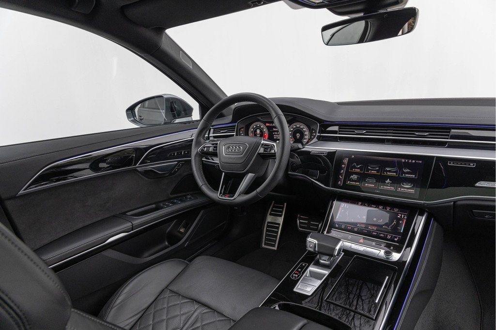Audi S8 4.0 TFSI 571pk Quattro Pano B&O Standkachel 4-wielst, Auto's, Audi, Automaat, Gebruikt, 8 cilinders, 572 pk