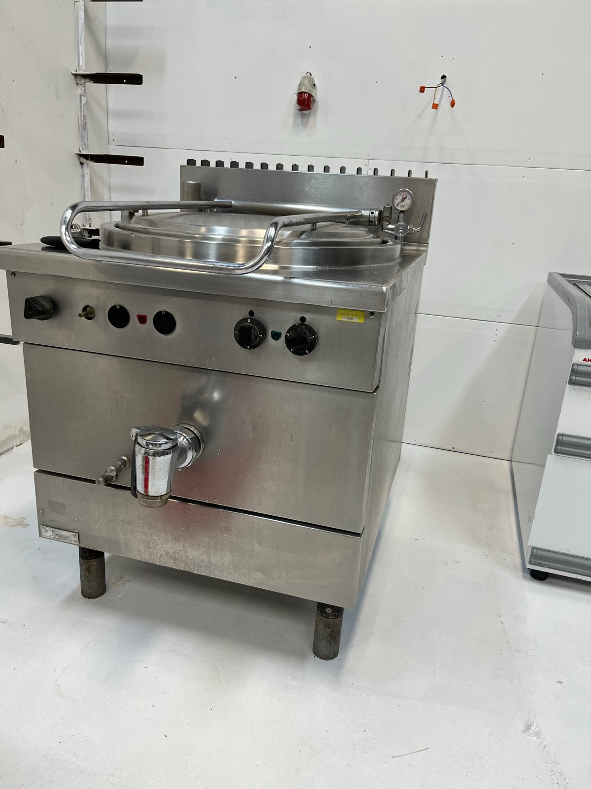 Professionele Horeca Kookketel - RVS, Ophalen, Gebruikt, Fornuis, Frituur en Grillen