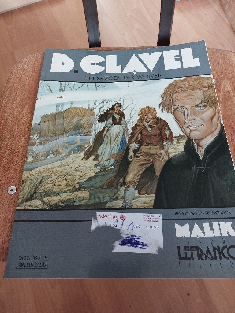 B. Clavel, Het seizoen der wolven, Eén stripboek, Ophalen of Verzenden, Gelezen