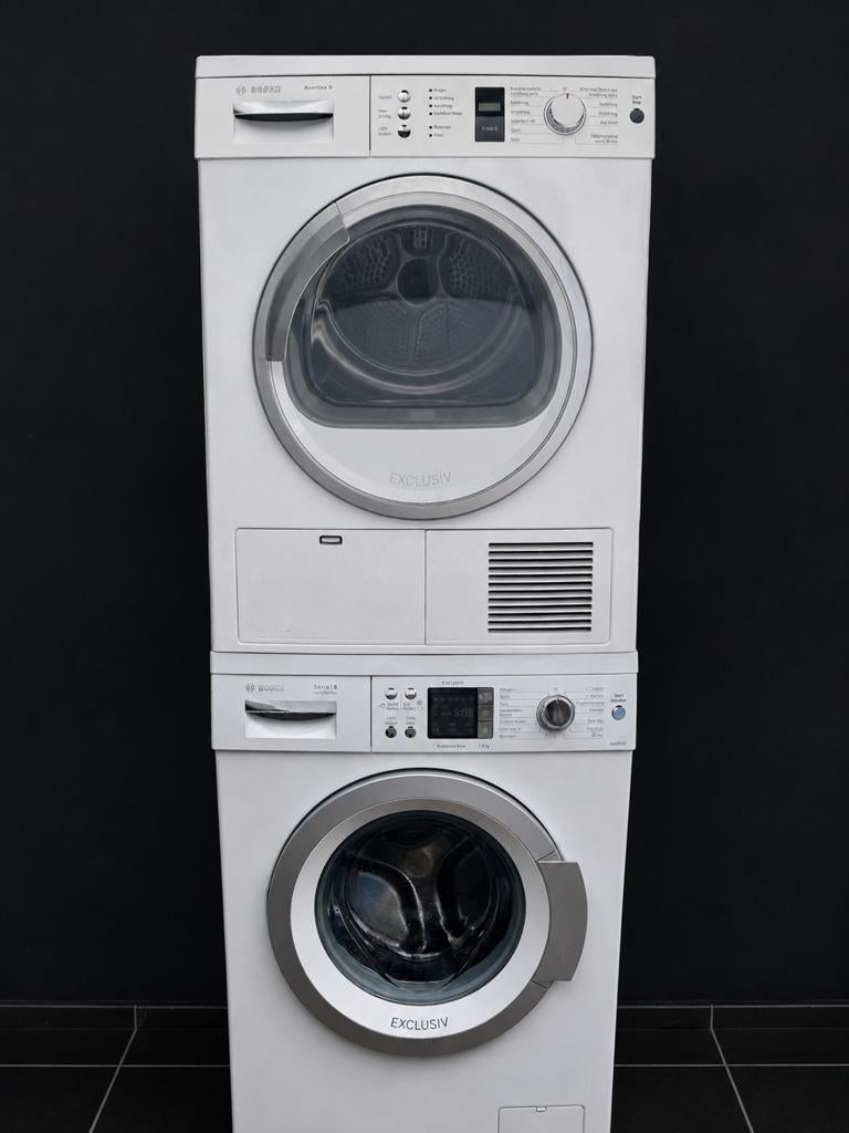 Bosch Serie 6Wasmachine en Bosch Condensdroger Set 8kg A+++