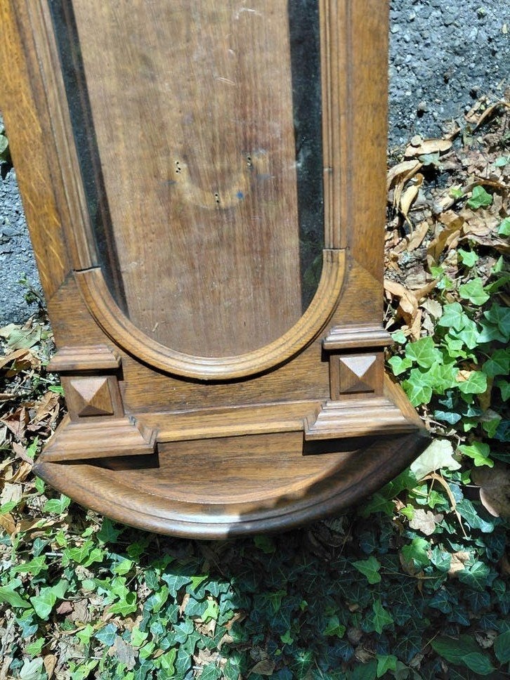 Antieke houten klokkast - Restauratieproject, Antiek en Kunst, Ophalen