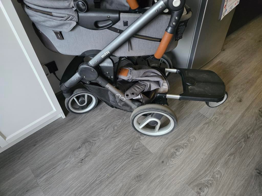 Complete Mutsy Evo kinderwagen. Tegen elk aannemelijk bod, Gebruikt, Verstelbare duwstang, Mutsy, Ophalen