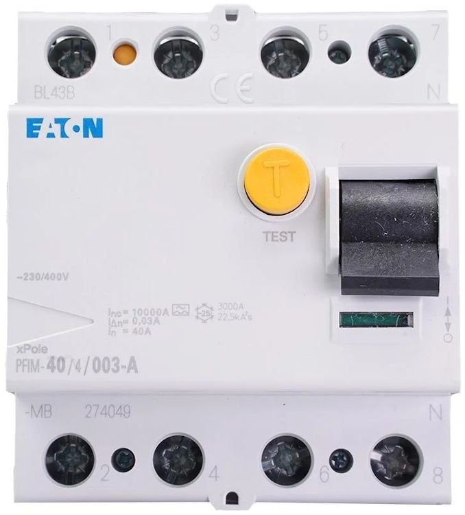 Eaton aardlekschakelaar 4P 63A 300mA PFIM-63/4/03-A-MB, Ophalen of Verzenden, Nieuw