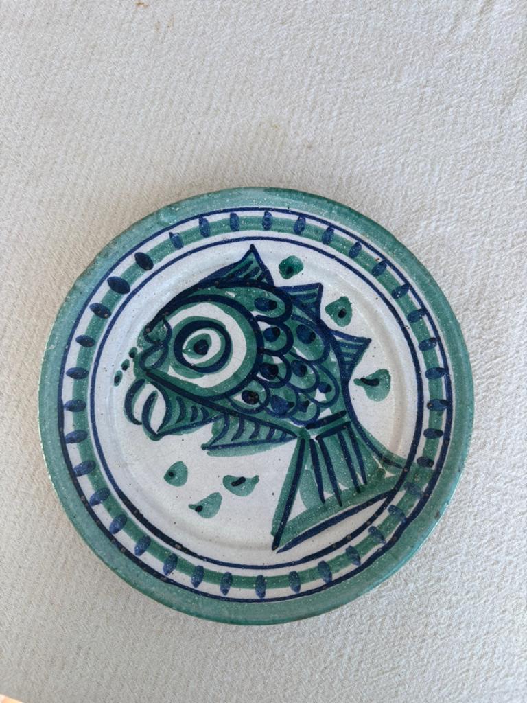 Terracotta bordje, Ophalen