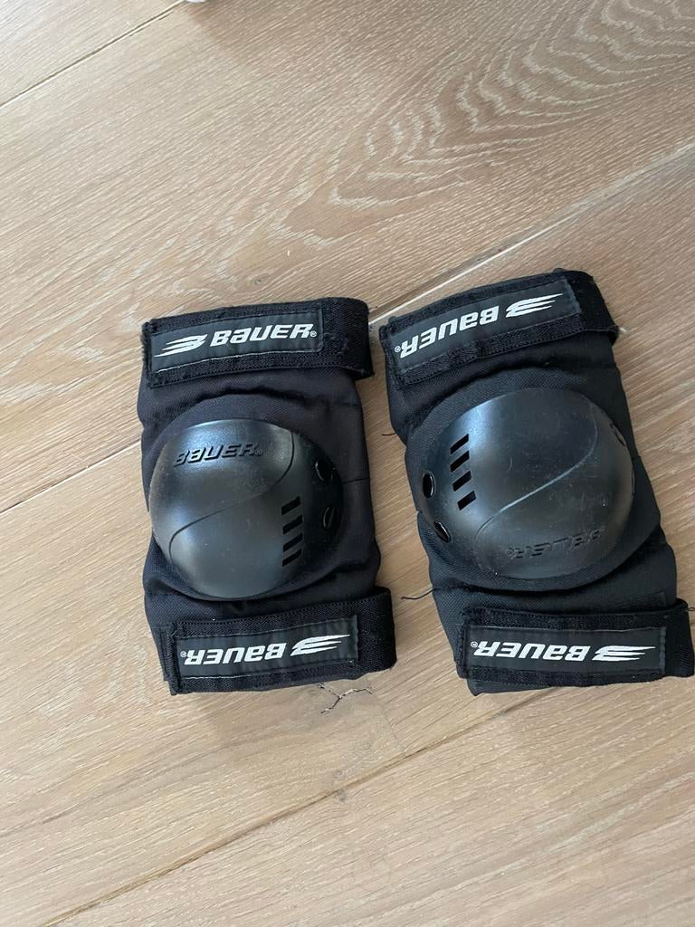 Bauer elleboogbeschermers - Zo goed als nieuw, Ophalen, Zo goed als nieuw, Bescherming