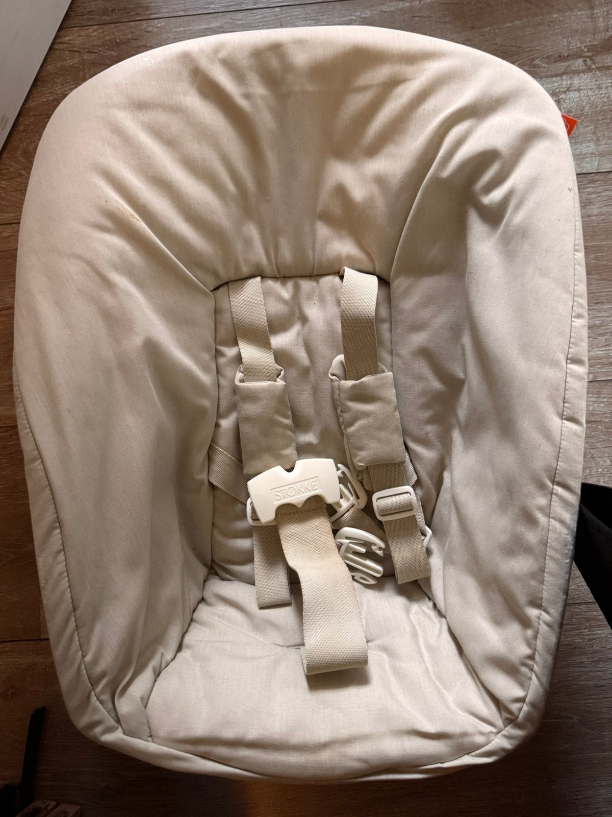 Stokke babyzitje, Ophalen of Verzenden, Gebruikt, Meegroeistoel