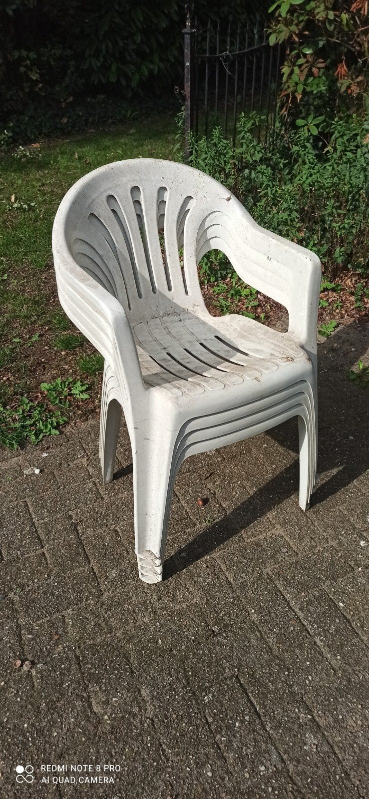 tuinstoelen, Ophalen, Gebruikt, Kunststof