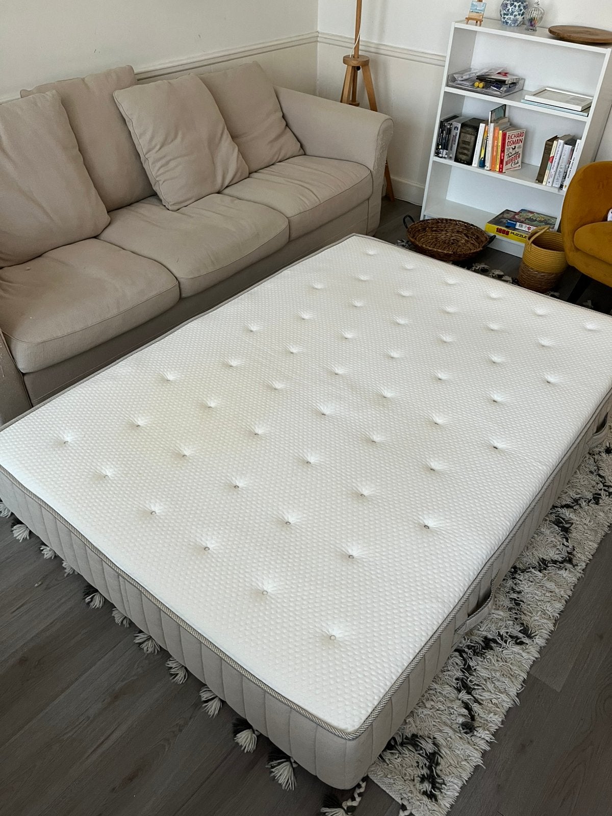 Ikea Vatnestrom matras 140x200, Ophalen, Tweepersoons, 140 cm, Zo goed als nieuw