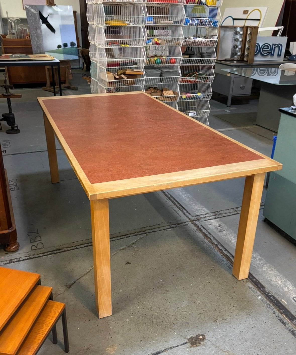 Eettafel Richard Hutten, Huis en Inrichting, Tafels | Eettafels, Gebruikt, 50 tot 100 cm, 200 cm of meer, Vijf personen of meer