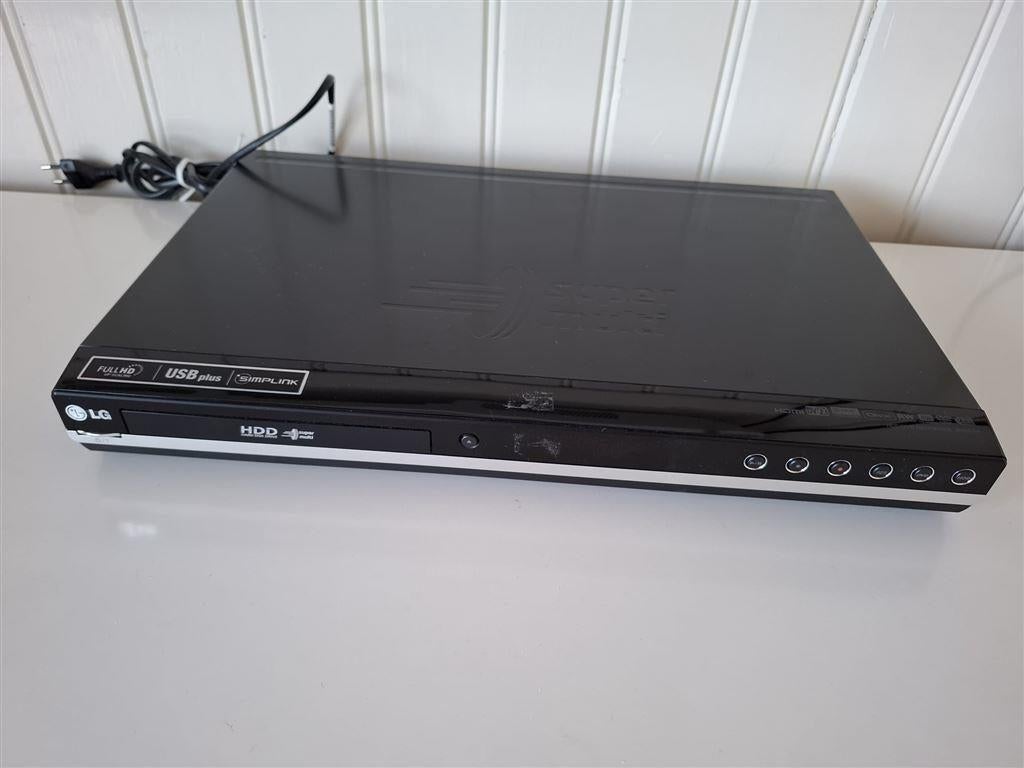 LG RH 38 7H HDD DVD recorder, Ophalen of Verzenden, Zo goed als nieuw, Dvd-recorder, LG