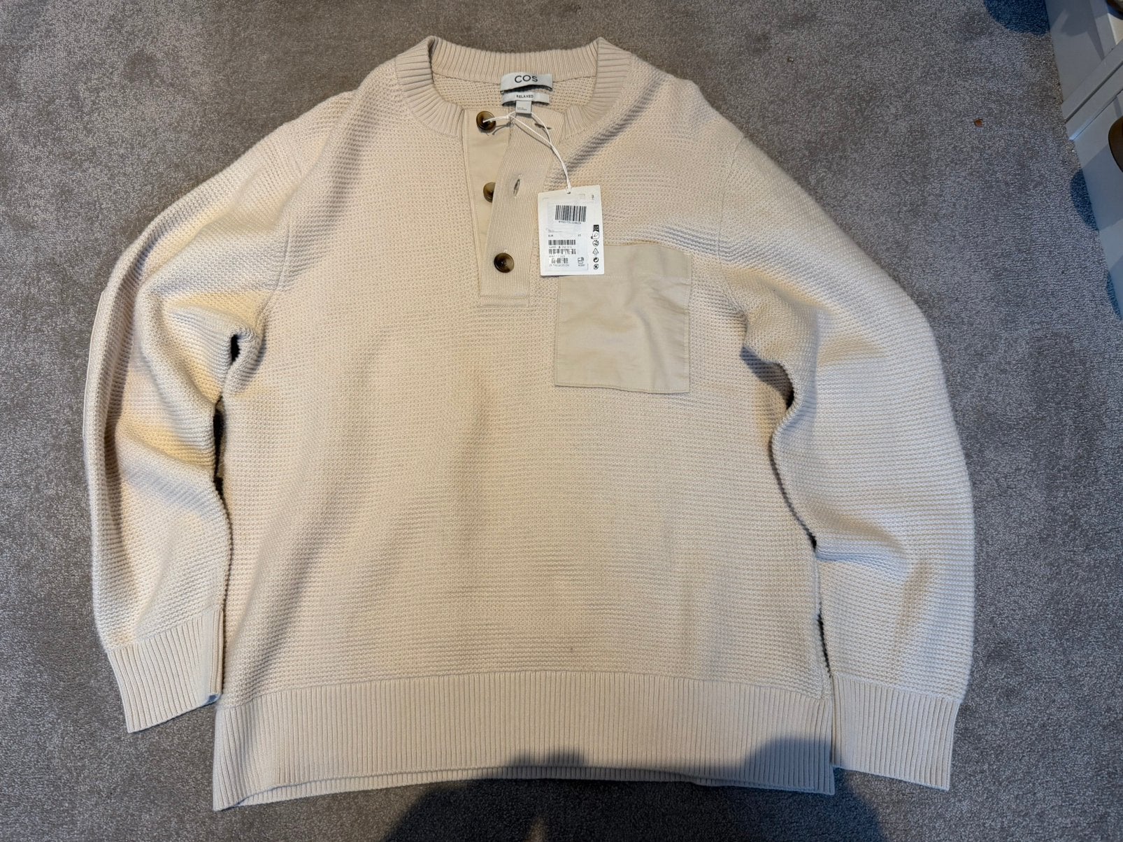 COS pull sweater nieuw, Ophalen of Verzenden, Nieuw, Maat 46 (S) of kleiner, Beige