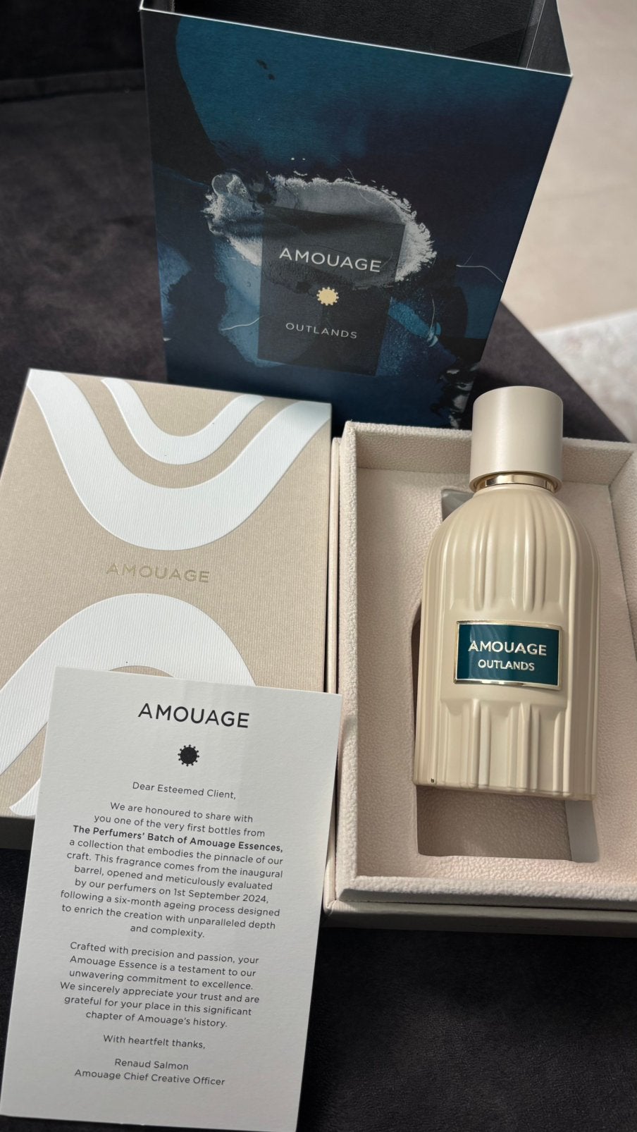 Amouage outlands, Verzenden, Nieuw, Parfumfles, Gevuld