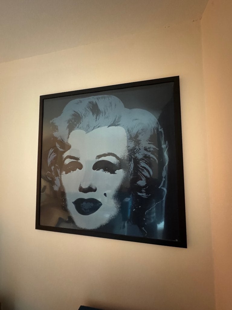 Andy warhol zeefdruk Marilyn  Monroe, Ophalen of Verzenden