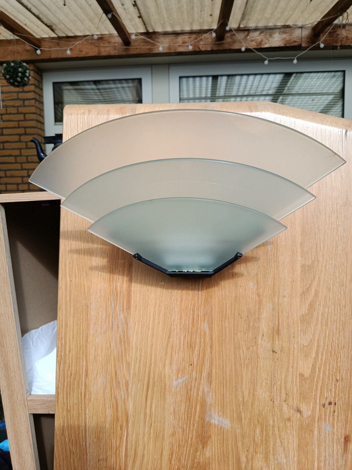 wand lamp oud, Ophalen of Verzenden
