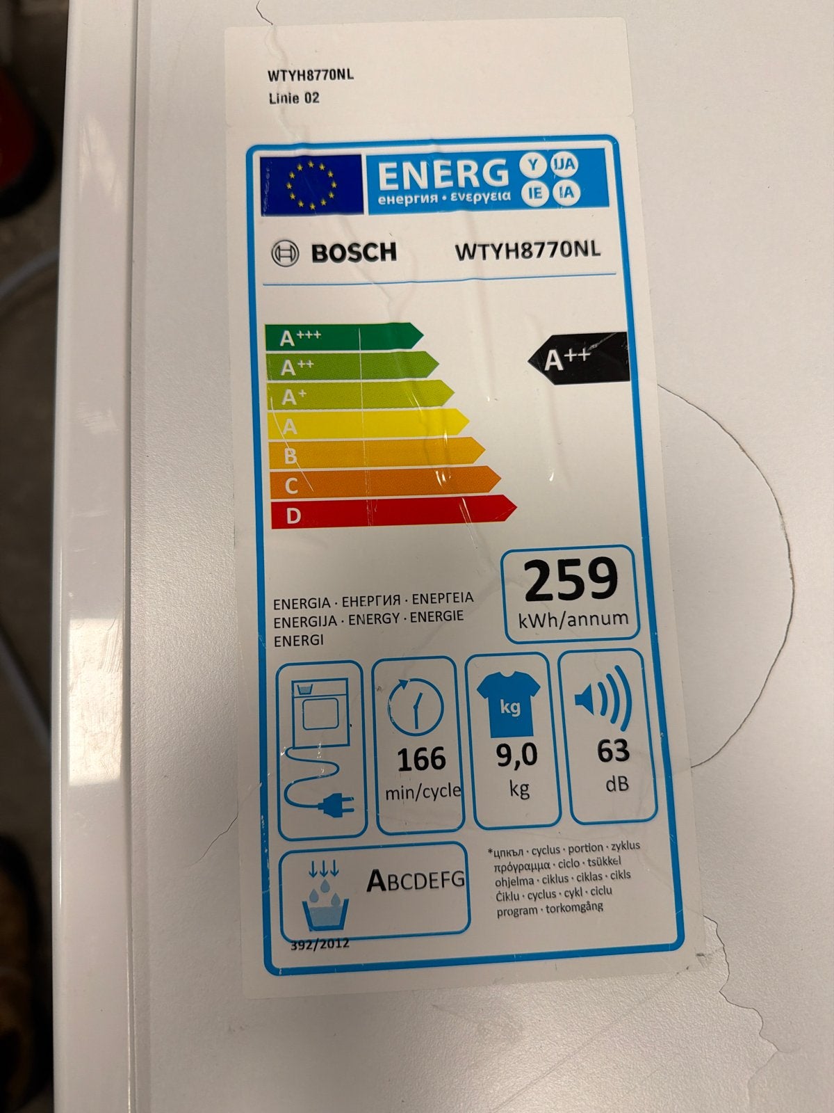 Foto 6 van Bosch Warmtepompdroger 9KG