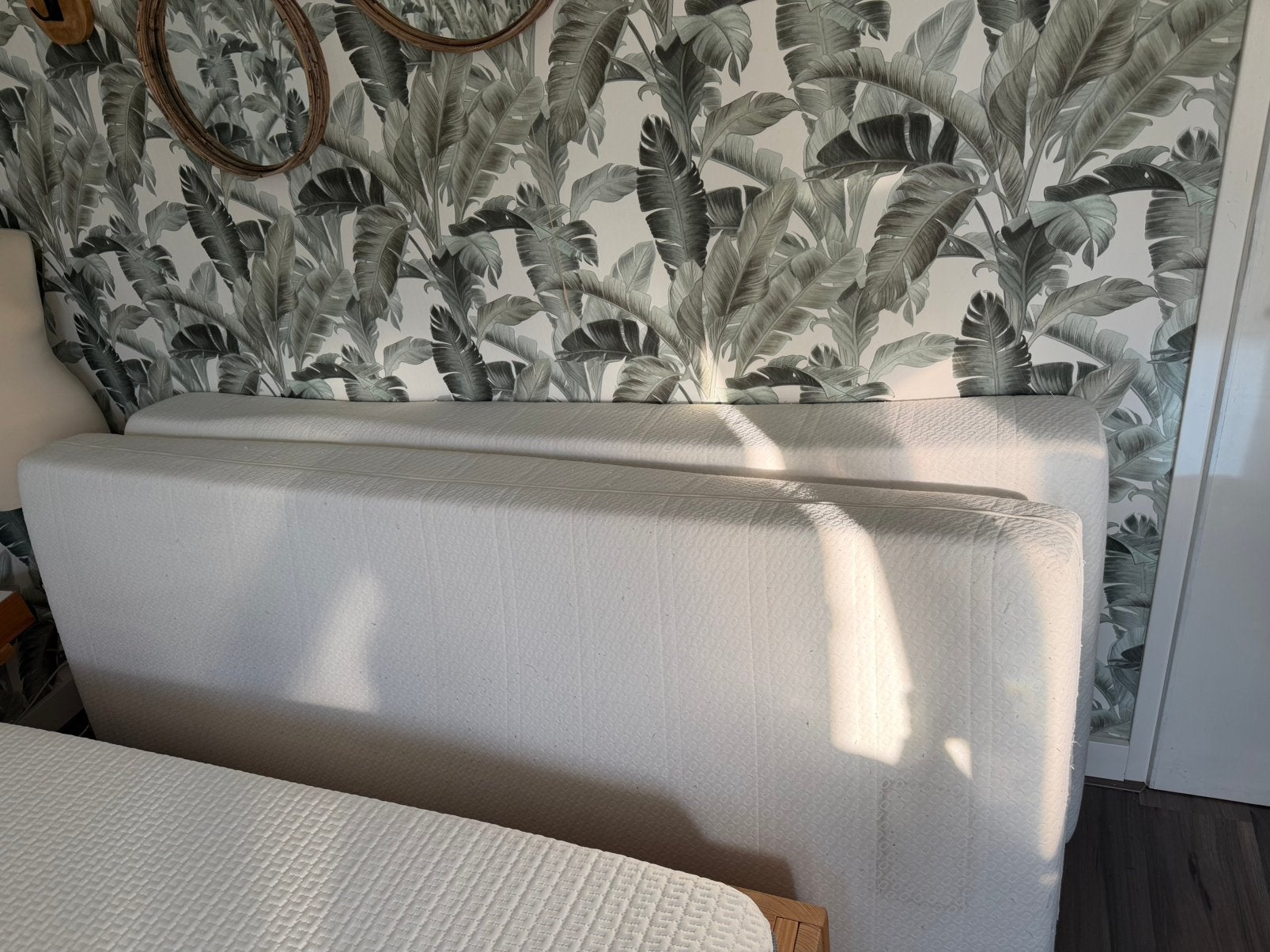 2  1 persoons matrassen 90x210x21, Ophalen, Gebruikt, 90 cm, Eenpersoons