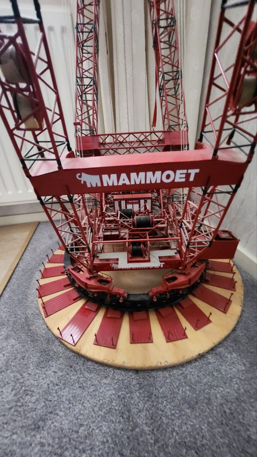 mammoet ptc ringkraan, Ophalen, Zo goed als nieuw