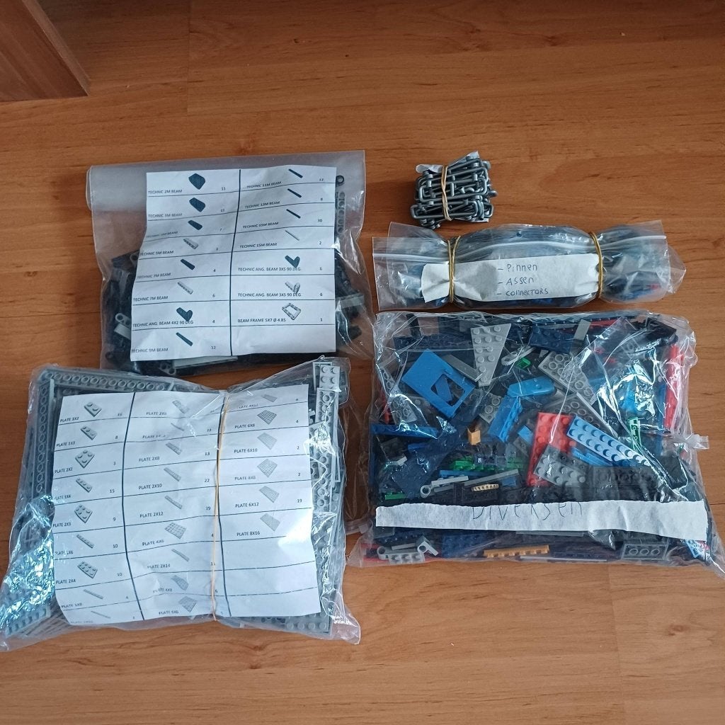 Verschillende onderdelen technisch lego/blocks, Ophalen of Verzenden, Meerdere sets, Losse stenen, Lego