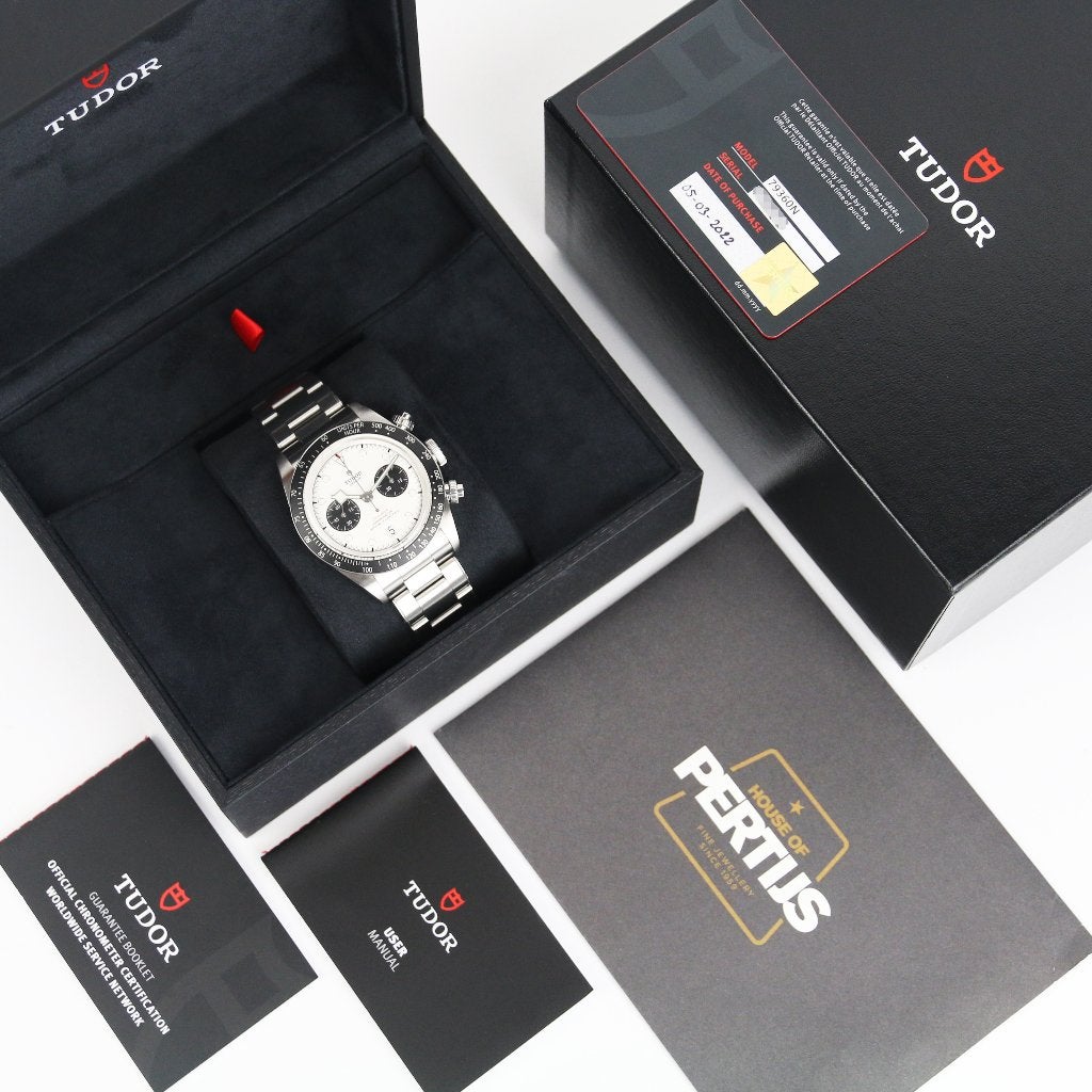 Tudor Black Bay Chronograph 41 (Zeer goed/ 2022), Overige merken, Staal, Staal, Polshorloge