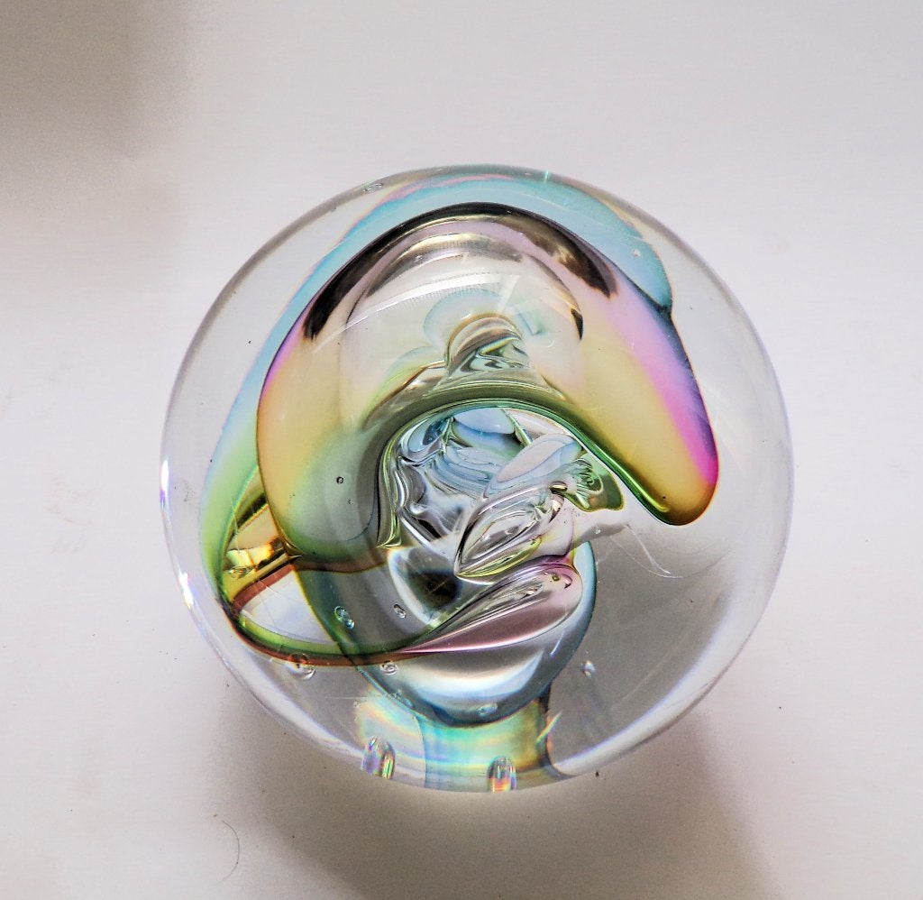 Siem van der Marel - glaskunst Sphere, Ophalen of Verzenden
