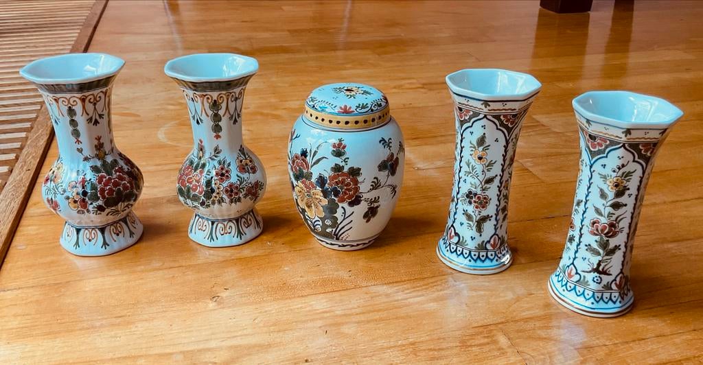5 x Porceleyne Fles Delft, Antiek en Kunst, Ophalen of Verzenden