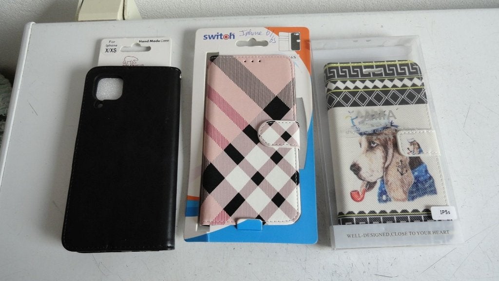 Hoesjes en bookcases voor Iphone X/XS, 6/6S en 5S, Telecommunicatie, Mobiele telefoons | Hoesjes en Frontjes | Apple iPhone, Ophalen of Verzenden