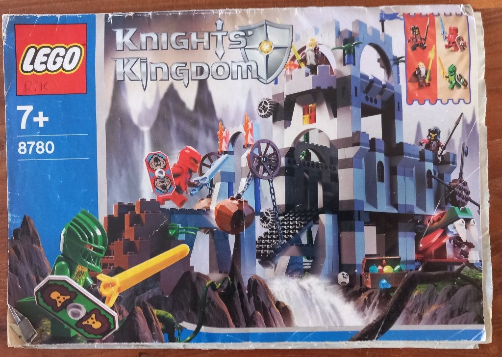 lego 8780-1 lego ridders, koninkrijk II citadel van Orlan, Gebruikt, Lego, Inclusief instructies, Ophalen of Verzenden