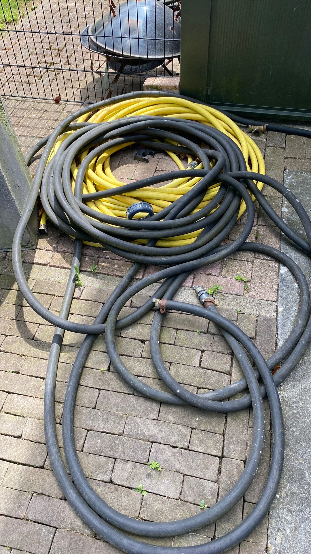 Partij slang, Tuin en Terras, Tuinslangen, Ophalen of Verzenden, Zo goed als nieuw, Tuinslang
