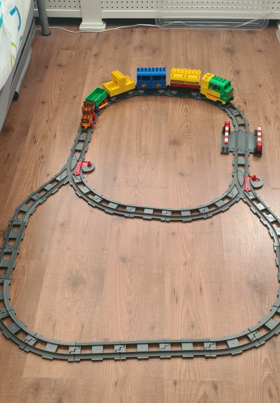 lego duplo trein, Ophalen of Verzenden, Zo goed als nieuw, Duplo