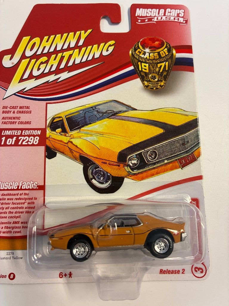 88581: AMC Javelin AMX - 1971 - Johnny Lightning 1:64, Auto, Nieuw, Ophalen of Verzenden, Oskar-Jäger-Strasse 173_K4, 50825 Köln, Germany