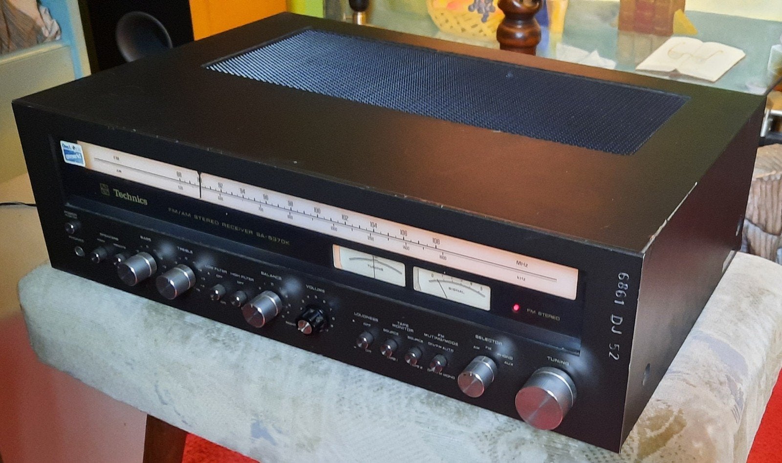 Te Koop Technics sa-5370k receiver ✅️, Ophalen, Gebruikt, Minder dan 60 watt, Overige merken