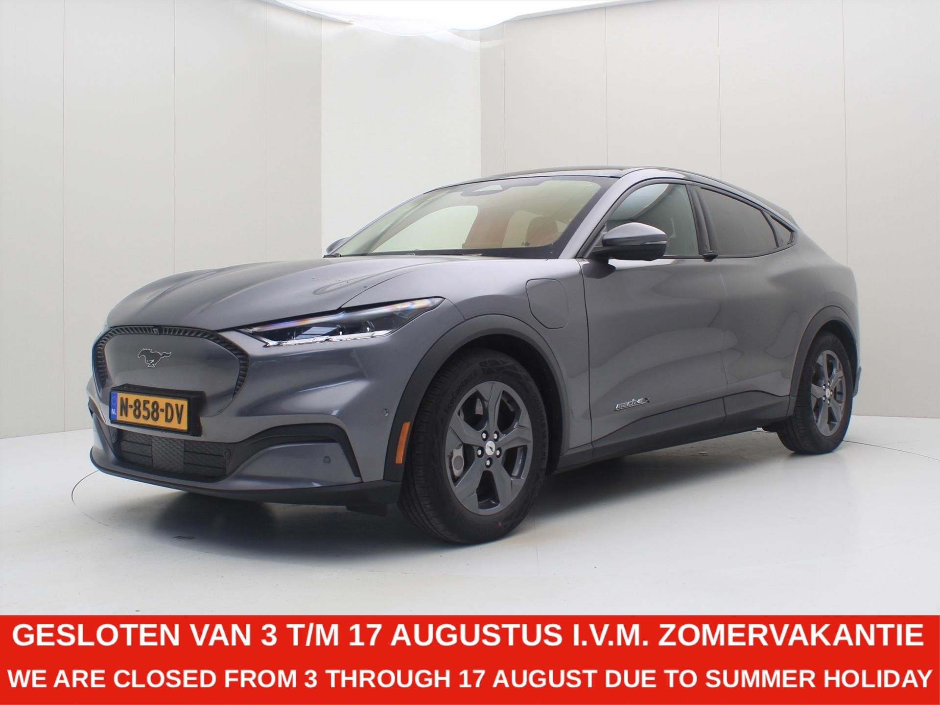 Ford Mustang Mach-E 98kWh 286pk Extended Range RWD 91,5% SoH, Auto's, Gebruikt, Adaptive Cruise Control, Origineel Nederlands