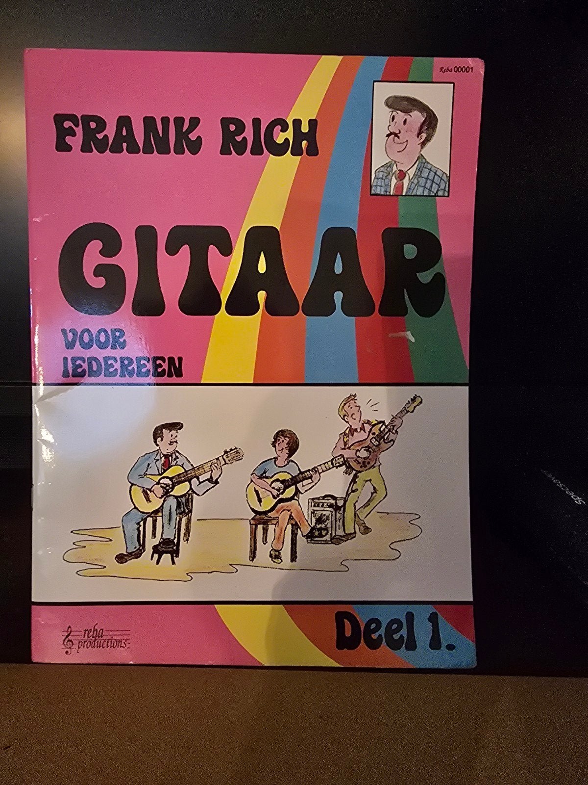 Frank Rich Gitaar voor Iedereen Deel 1 - Gitaarboek, Muziek en Instrumenten, Ophalen of Verzenden, Klassieke of Spaanse gitaar