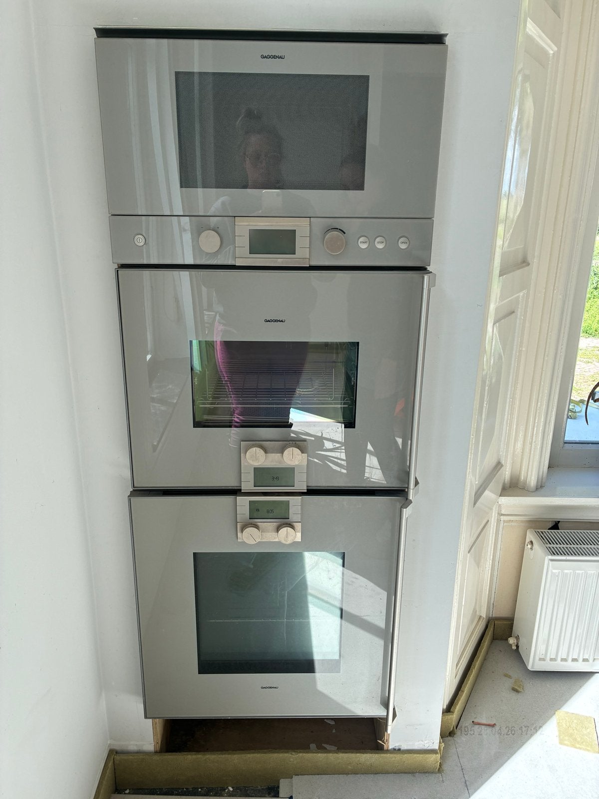 Gaggenau en Boretti Keukenapparatuur Set, Gebruikt, Hete lucht, 60 cm of meer, Ophalen of Verzenden