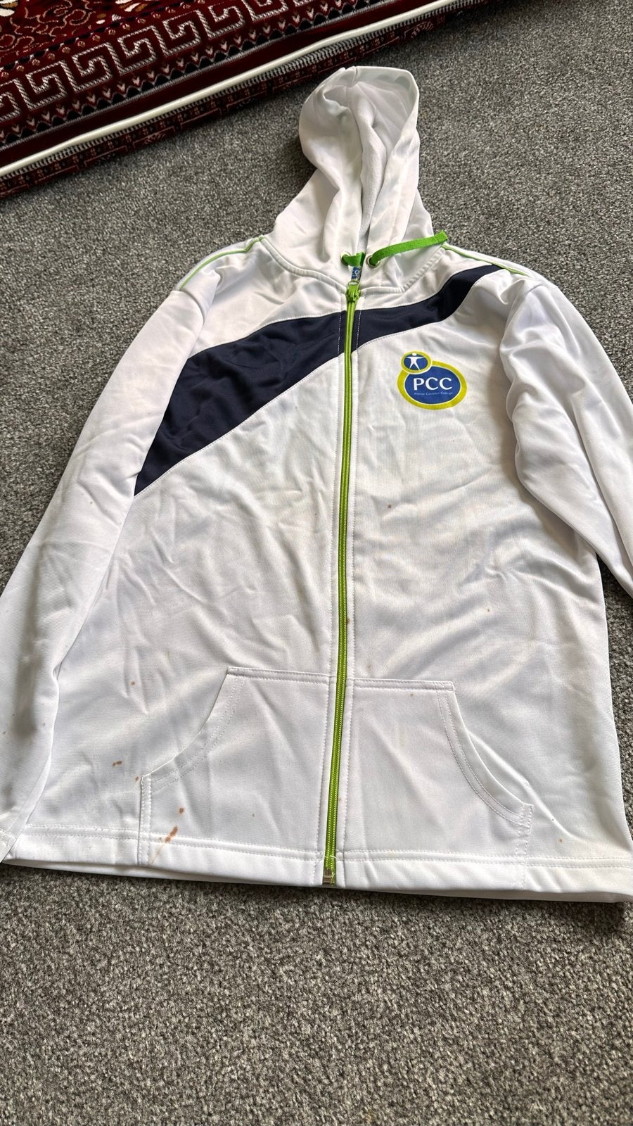PCC Petrus Canisius College Hoodie Maat 176, Ophalen of Verzenden, Gebruikt, Jongen of Meisje, Trui of Vest