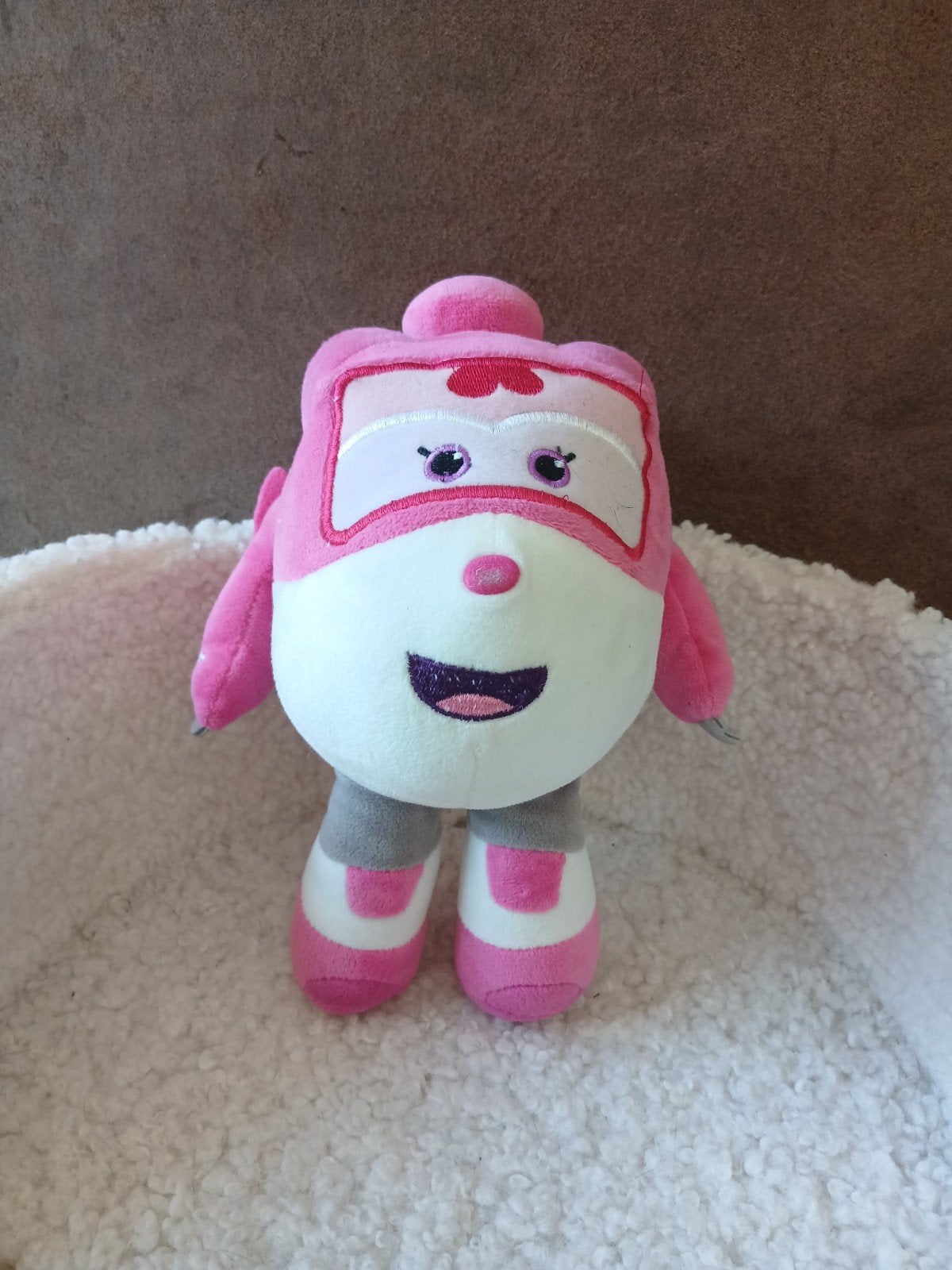 super wings knuffel dizzy 20cm, Ophalen of Verzenden, Zo goed als nieuw, Overige typen
