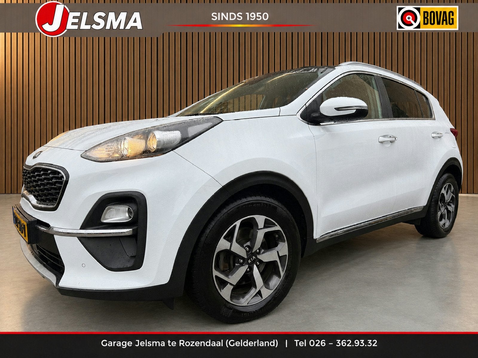 Kia Sportage 1.6 T-GDi Aut. DynamicPlusLine, Panoramadak | C, 12 maanden, Gebruikt, 4 cilinders, Leder en Stof