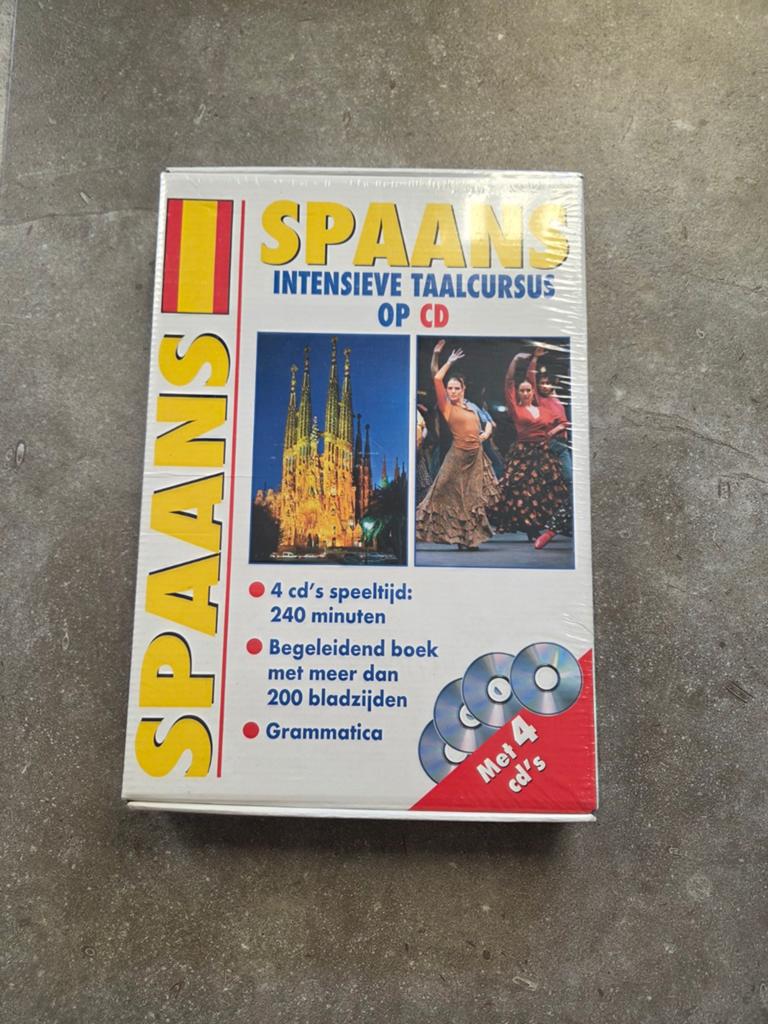 Spaans: Intensieve Taalcursus op CD (Geseald), Ophalen of Verzenden, Nieuw, Onbekend, Non-fictie