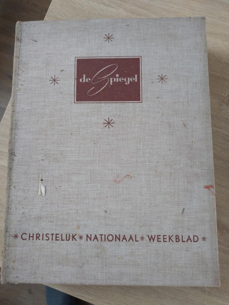 Ingebonden jaargang weekblad De Spiegel (1948-1949), Ophalen of Verzenden, Gelezen, Overige typen