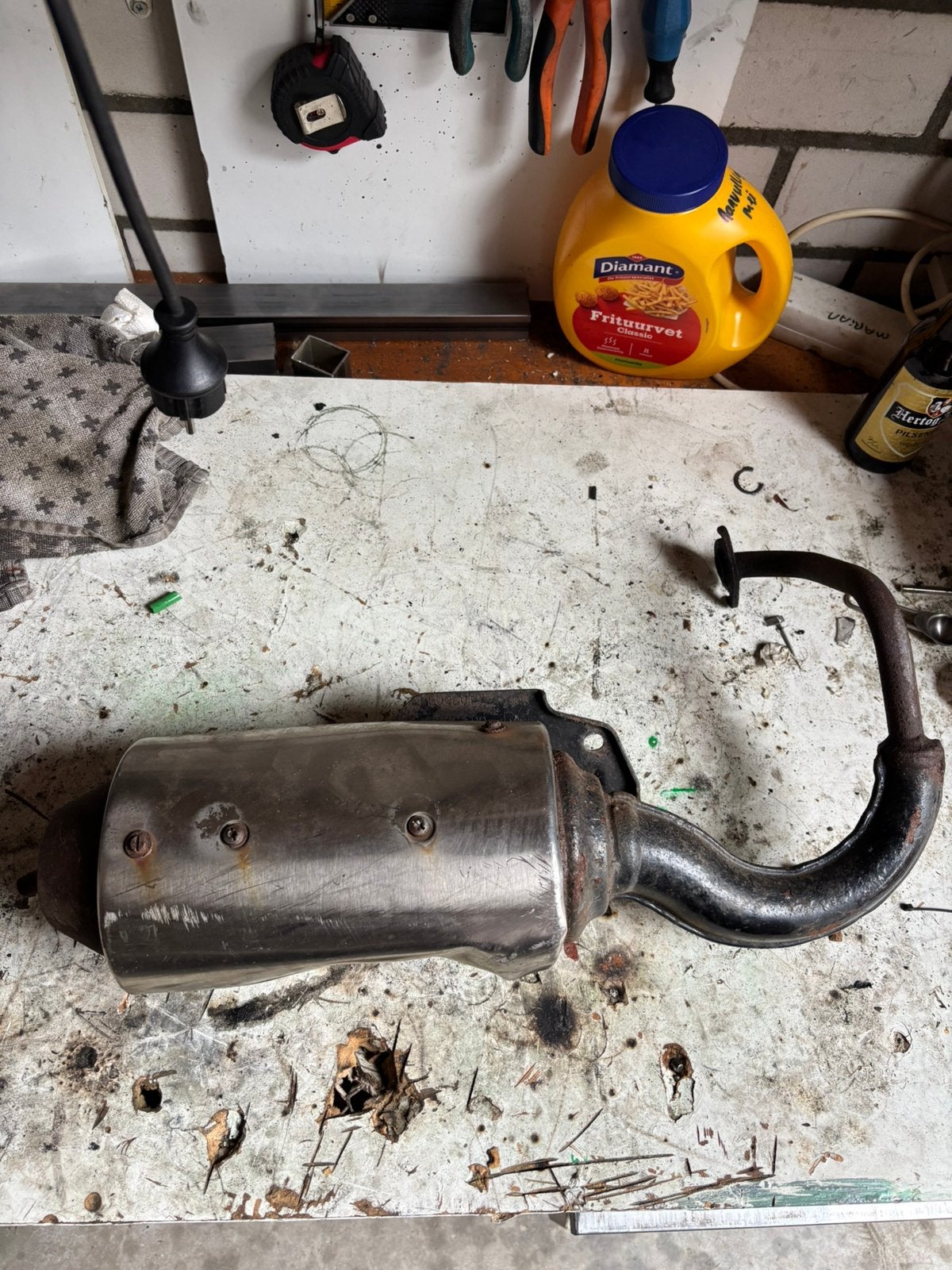 Peugeot verticaal uitlaat snor, Ophalen of Verzenden, Peugeot