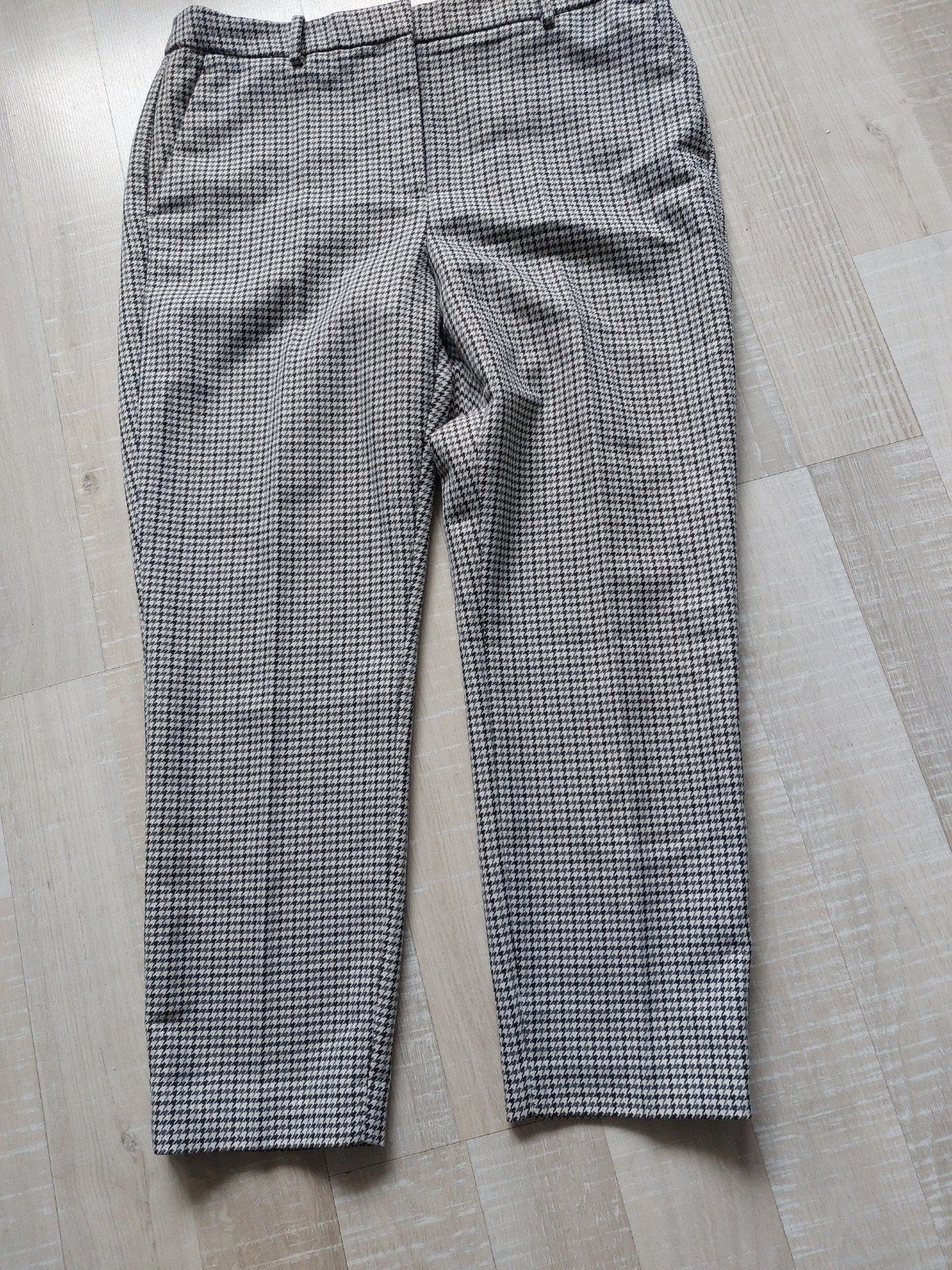 H&M Pied-de-poule Broek Maat 44, H&M, Zwart, Maat 42/44 (L), Ophalen of Verzenden