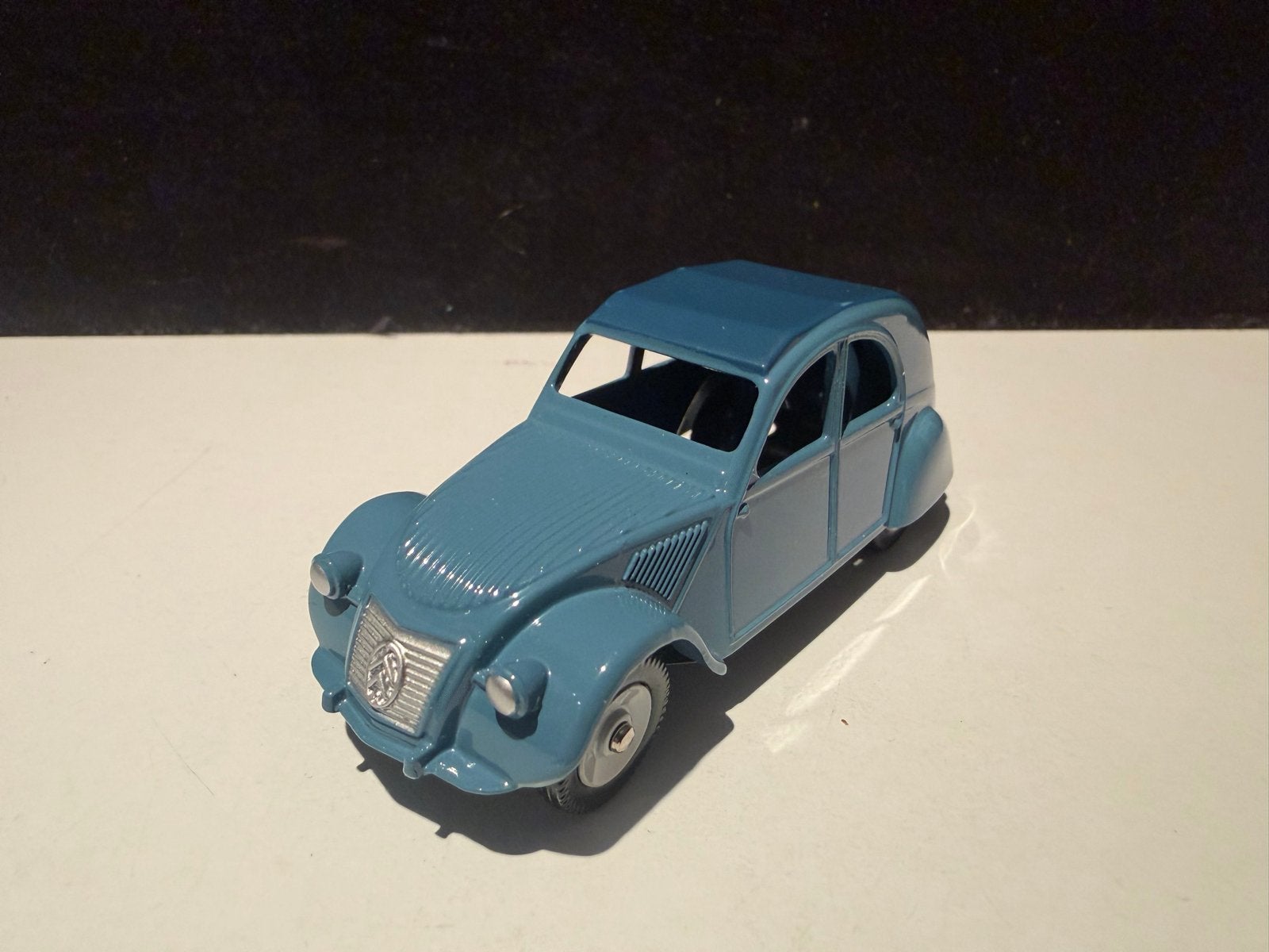 Dinky Toys Citroën 2CV - Blauw Modelauto met Doos, Ophalen of Verzenden, Zo goed als nieuw