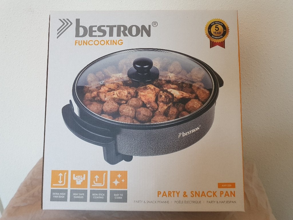 Bestron snack pan, Met deksel, Ophalen, Nieuw