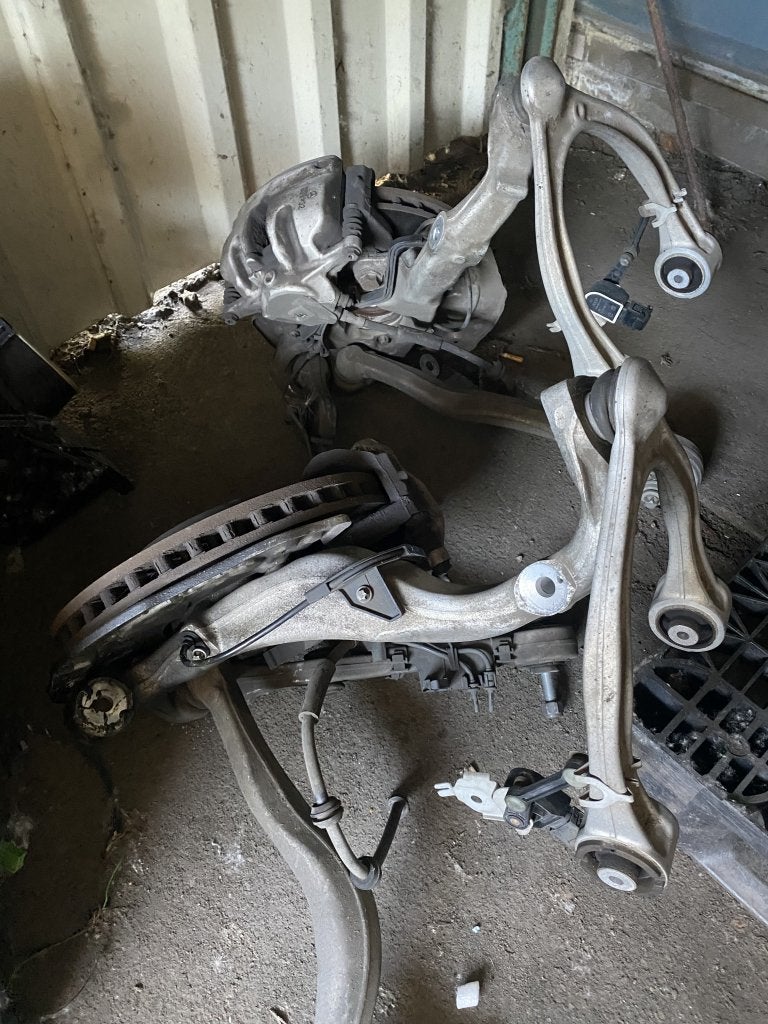 Wielophanging W205 C Klasse 4 Matic Links en Rechts, Niet ingevuld, Gebruikt, Mercedes-Benz, Niet ingevuld