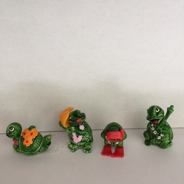 Ferrero - 4 figuren uit de Teeny Tapsi Törtels, Ophalen of Verzenden, Zo goed als nieuw, Hardplasticfiguren