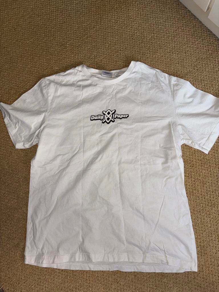 Daily Paper T-shirt wit, Ophalen of Verzenden, Gedragen, Maat 56/58 (XL), Wit