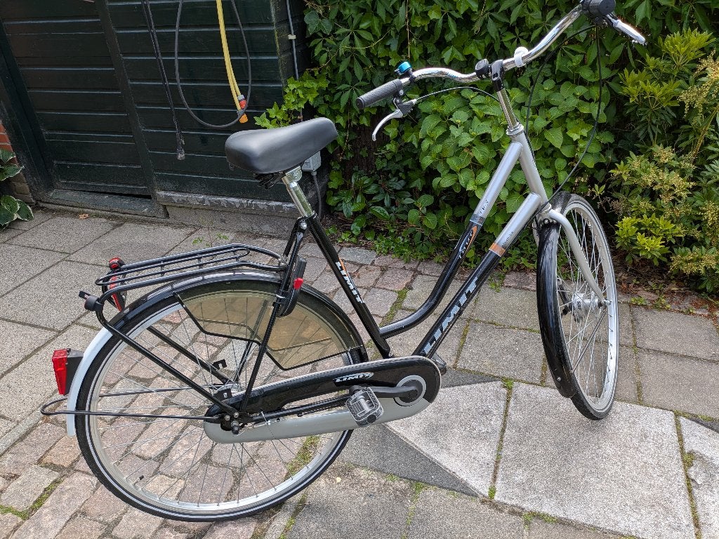 Damesfiets, Versnellingen, Zo goed als nieuw, Trommelrem, Ophalen