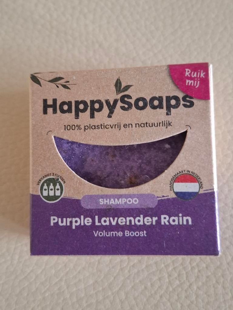 HappySoap shampoo bar, Purple Lavender Rain, Ophalen