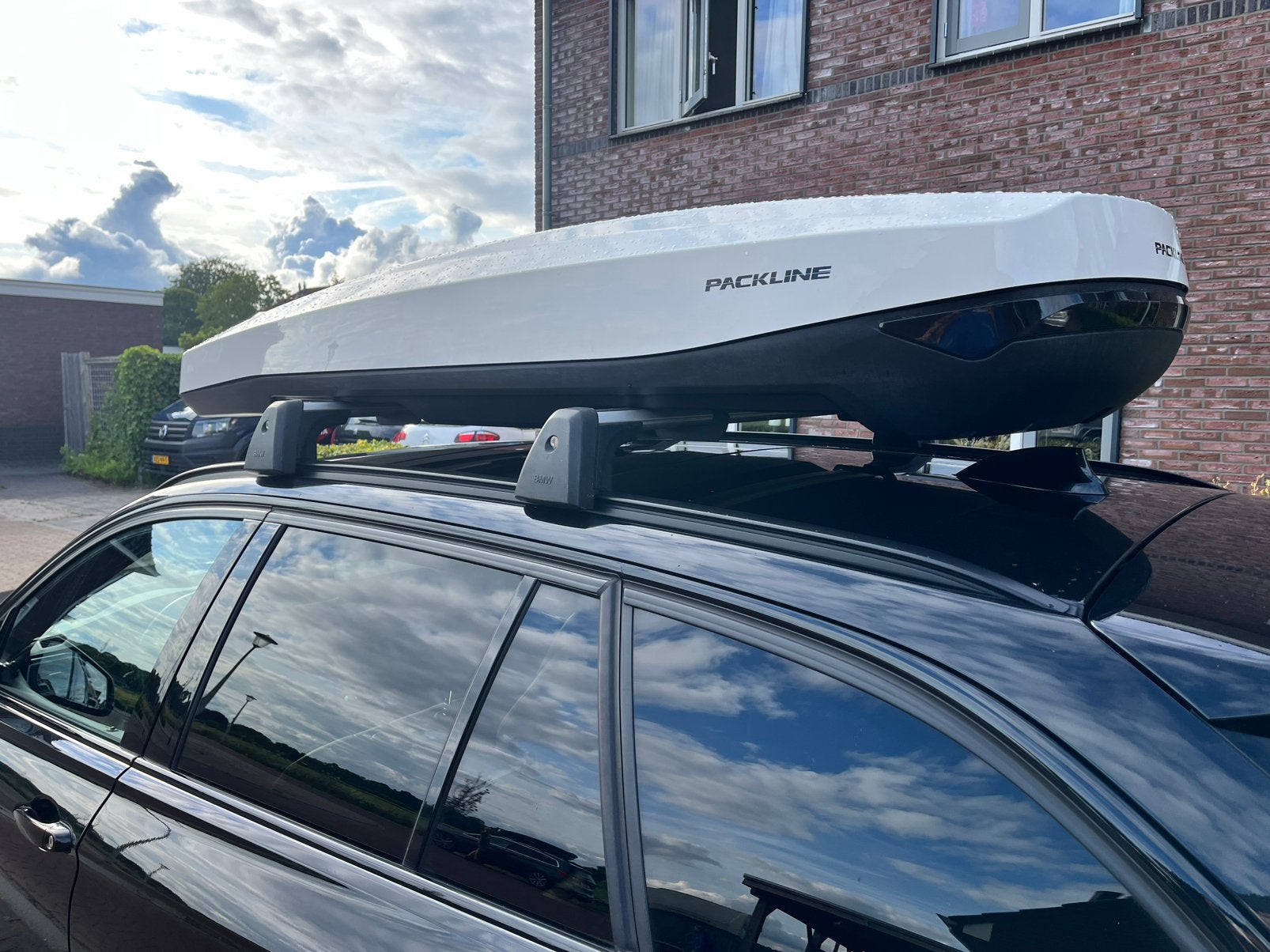 Packline NX Twin XL Black & White Edition, Auto diversen, Dakkoffers, Ophalen, Zo goed als nieuw